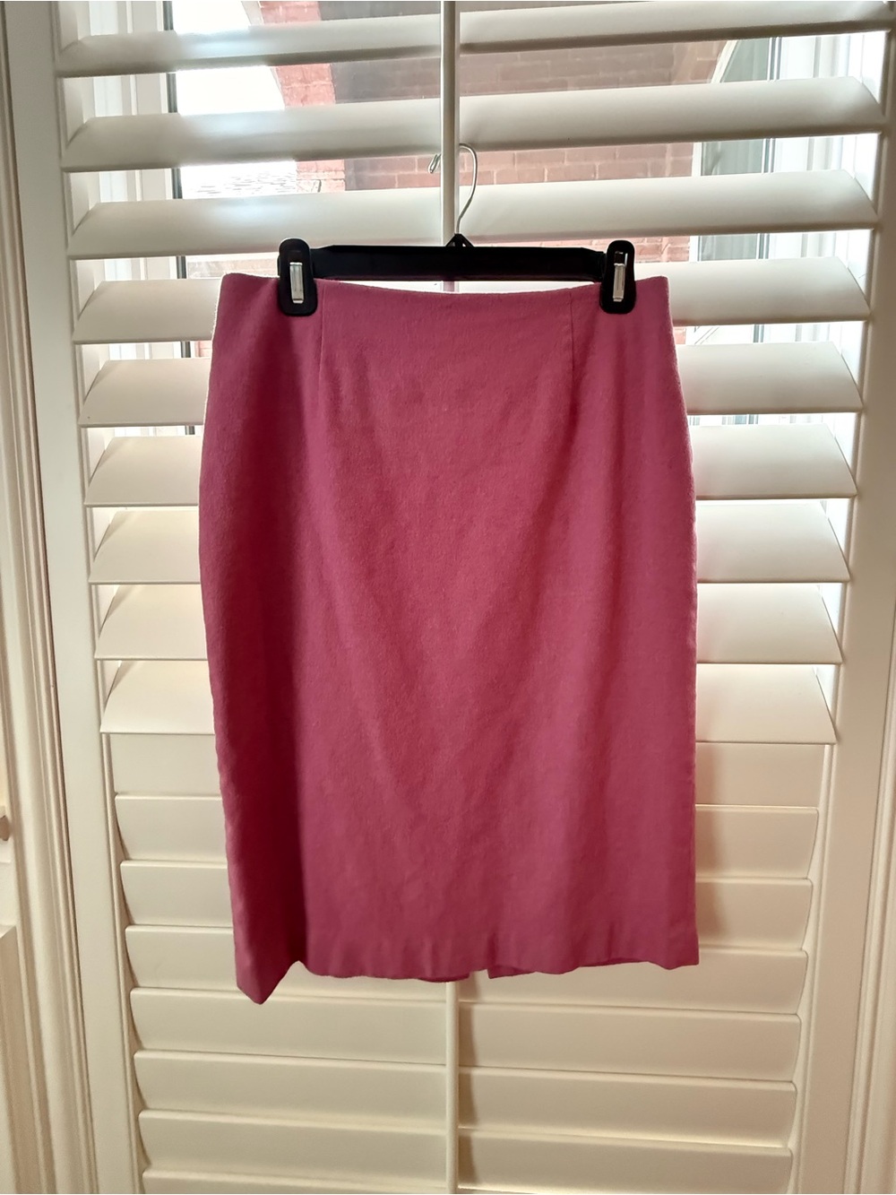 Ann Taylor Rose Pink Knit Pencil Skirt